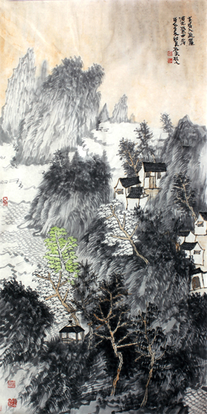 2013中国当代最具学术价值和收藏潜力山水画家——孙奕