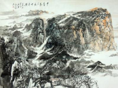 沉雄古逸 空灵苍茫——孟鸣山水画作品赏析