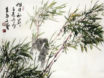 2013中国当代最具学术价值和收藏潜力花鸟画家——戚文艺