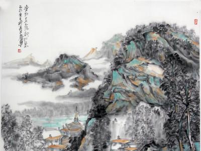 2013中国当代最具学术价值和收藏潜力花鸟画家——广西美