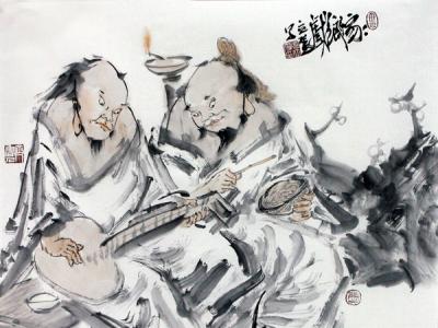 彰显狂野画风——签约画家张立奎作品赏析