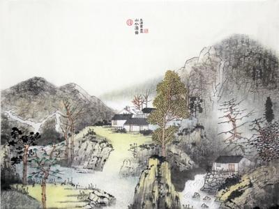 山水灵动汇大气——画家王海军作品赏析