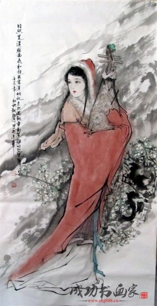 灵性 典雅 唯美——当代著名人物画家赵胜东印象