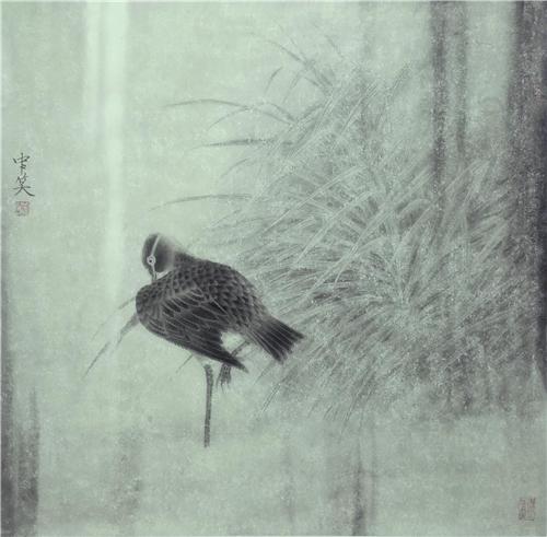 《仲中晓小品》68×68cm