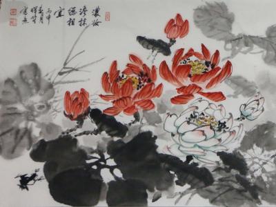 志趣高洁 荷色生香——浅议南恽笙荷花国画作品的意韵境界