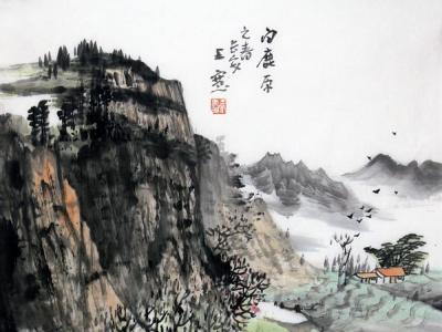 塞上风景别样新——王宽山水画赏析