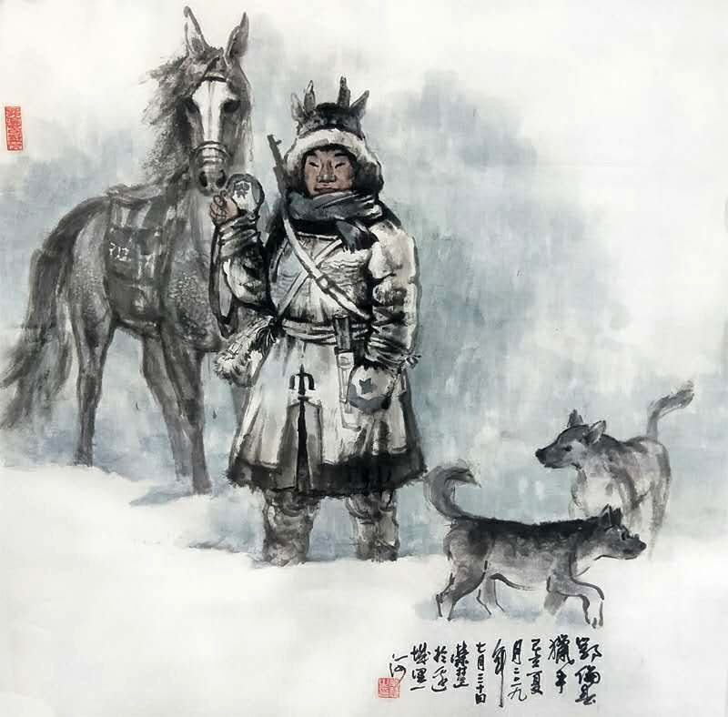 造型传神 风格沉稳——姜荣慧画作入展成功美术馆“全国名家书画庚子迎新春邀请展”