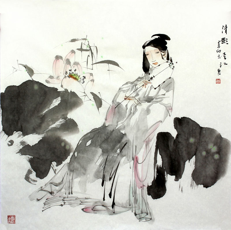 画蕴诗意 风韵传神——李江人物绘画审美浅谈