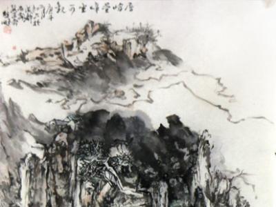 笔墨浑厚 意境深邃——熊明山水画入展“笔墨传真情·丹青献爱心”全国名家书画展