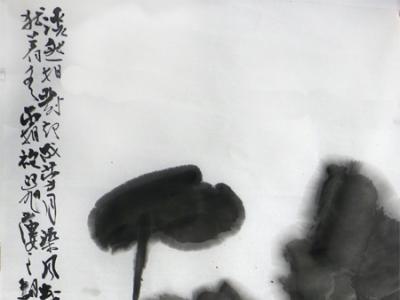 墨晕莲塘 荷放素宣——胡韵先生参展“翰墨丹青耀金秋•全国名家书画展”作品赏析