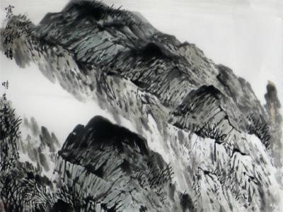 繁简有致 山河清澄——山水画家孙鸿骏先生参展“翰墨丹青耀金秋•全国名家书画展”作品赏析