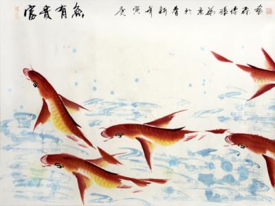 妙笔绘鱼趣——花鸟画家张传森参展“翰墨丹青耀金秋·全国名家书画展”作品赏析