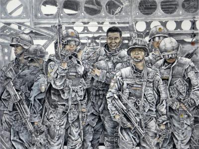 笔墨铸风骨——著名人物画家苗再新水墨人物画赏析