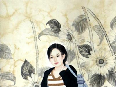 逸墨淡彩绘风华正茂——知名工笔画家崔景哲作品在“成功美术馆名家书画贺新春鉴赏展”展出