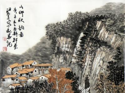 画写山间韵 墨染峰头彩——成功美术馆 “庆五一”邀请展青年山水画家梁军先生画作赏析