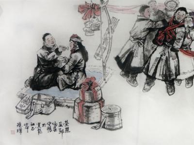 墨蕴乡情 画绘真意——姜荣慧参展“丹青绘盛世，妙笔迎新年”成功美术馆名家书画邀请展作品赏析