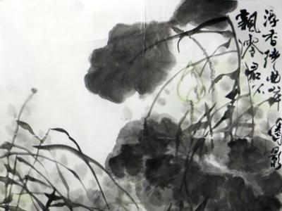  水墨淋漓 荷韵清幽——王合群先生参展“丹青绘盛世 妙笔迎新年”成功美术馆名家书画邀请展作品赏析