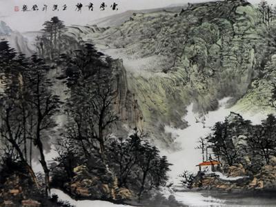 气象古朴 借景抒怀——孙捷山水画参展“喜迎二十大·礼赞新时代”成功美术馆全国名家书画展