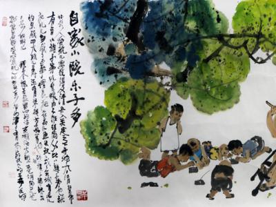 取象市井 京韵十足——当代著名人物画家马海方先生画作（成功美术馆馆藏名家作品癸卯贺新春线上展）赏读