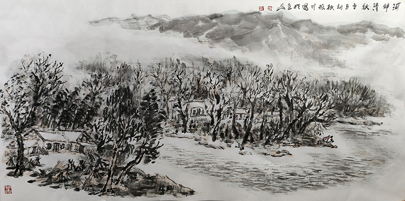 取象深彻 画语苍莽——陕西美协名誉主席赵振川先生作品（《西部成功书画家》刊载）赏读