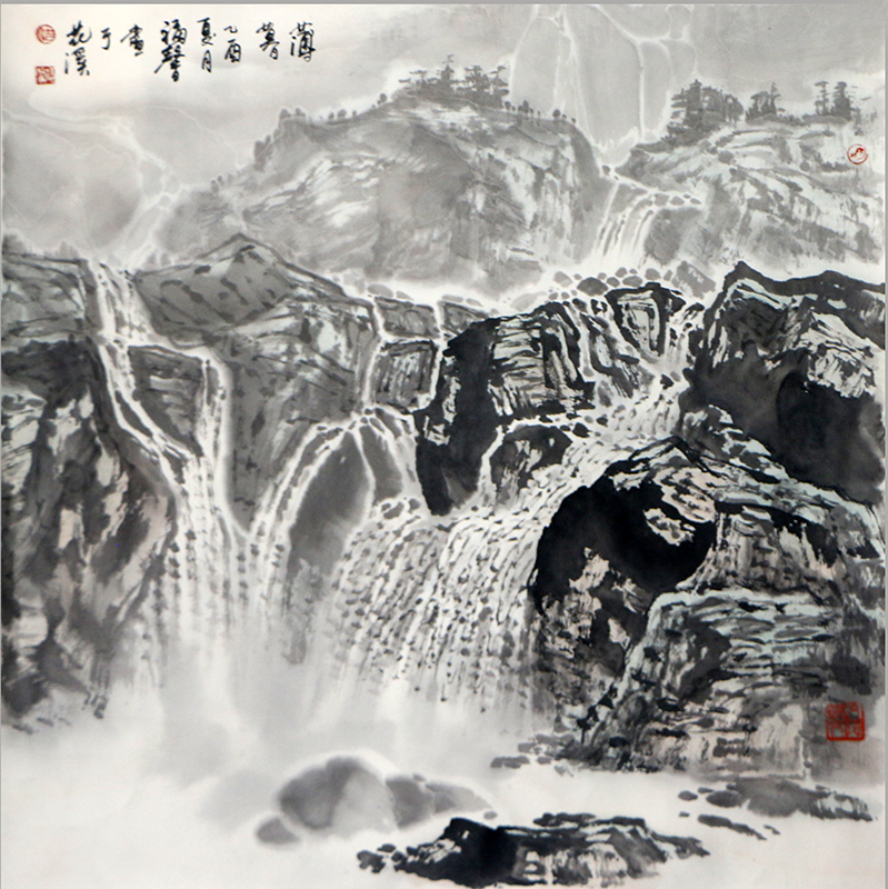 山有势 水有韵——知名画家沈福馨山水画作品赏析